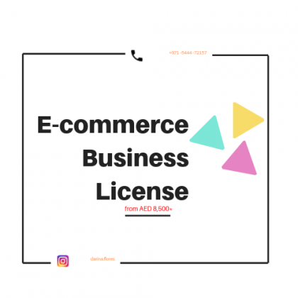 E-commerce Online Business Permit in the UAE - Call #971544472157