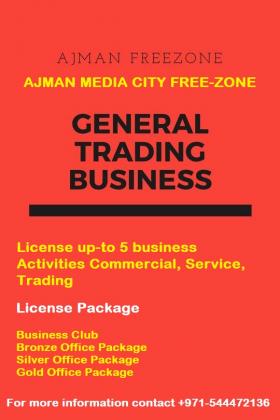 General trading license available