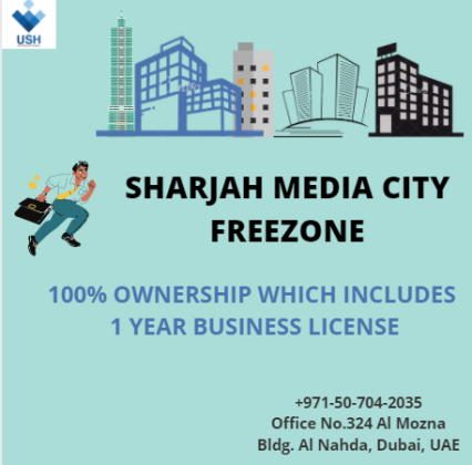 100% BUSINESS OWNERSHIP!!!  SHARJAH MEDIA CITY FREEZONE