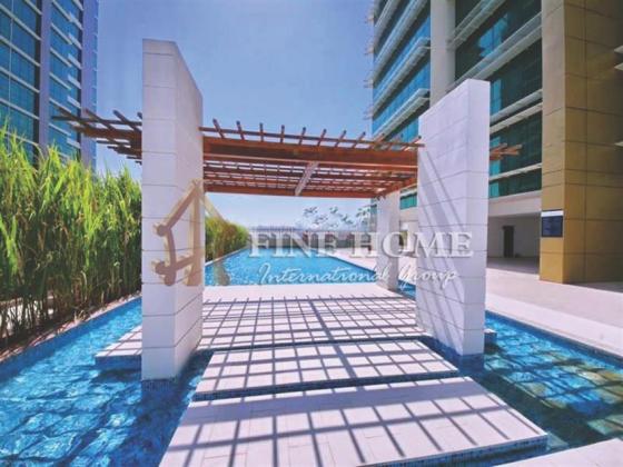 High-floor/Sea View/1 BR with Balcony in  Marina Square