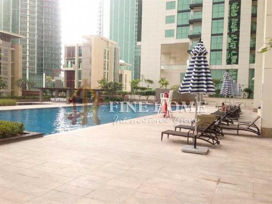 In Marina Square 2BR Apartment with Soothing Sea View.
