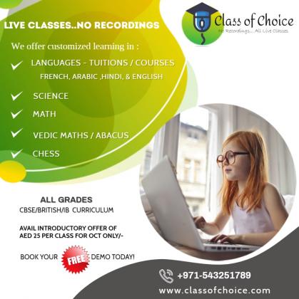 Class of Choice - Live Online Courses and Tutorials