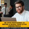We Offer Professional CV Writing & Design, Cover Letter, linkedIn Profile