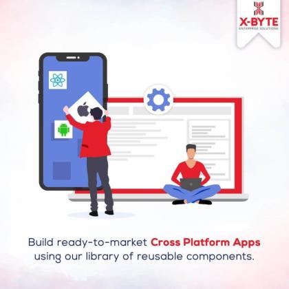 Cross Platform App Development Services | React Native App Development Service in UAE | X-Byte Enterprise Solutions