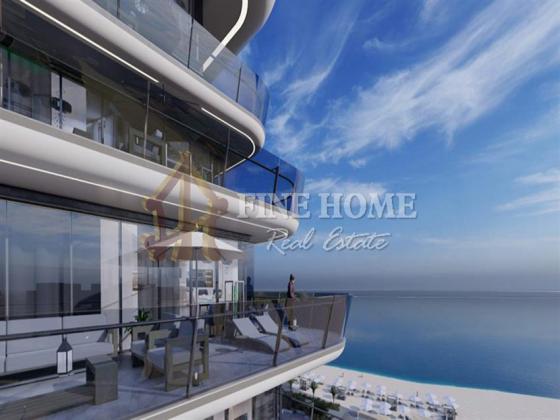 3BR Duplex with a Beach View in Yas Island