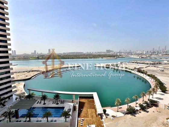 Great Marina View / 3 BR+MR with a Balcony