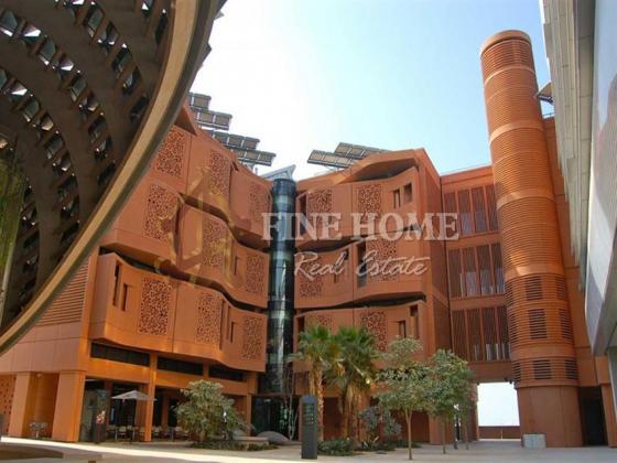 In Masdar City, Beautiful Apartment for sale.