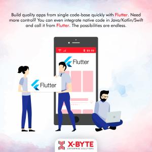 Flutter Mobile App Development Company USA | Flutter App Development Services | X-Byte Enterprise So