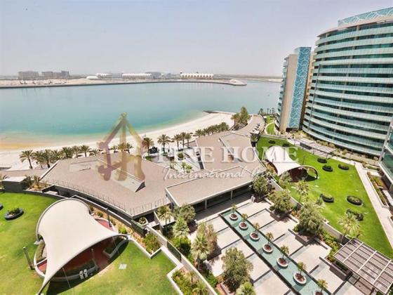 In Al Muneera, 2BR with Amazing Sea View.