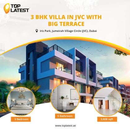 3 BHK Villa in JVC With Big Terrace For Sale