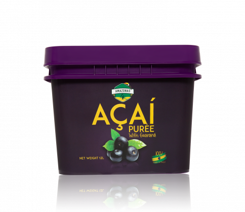 Acai Puree with Guarana (12L) - Amazonas4U