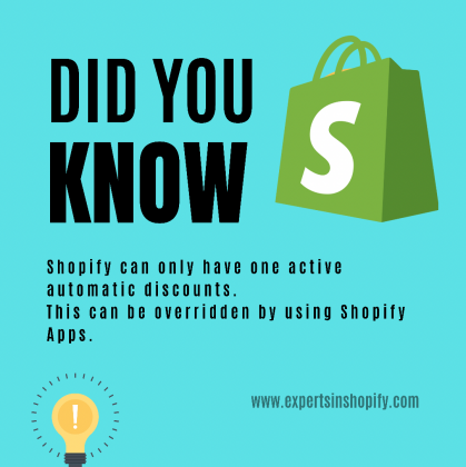 Enable Multiple Automatic Discounts On Your Shopify Store!!