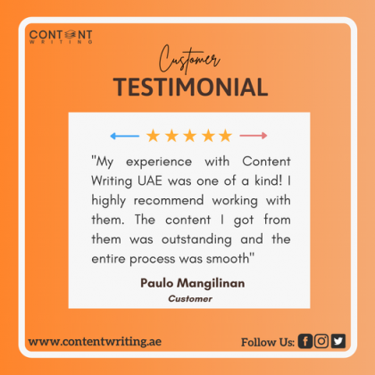 Best Content Writing Service in UAE - Dubai