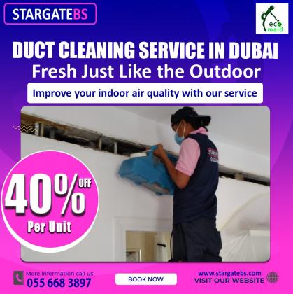 Duct disinfection Dubai and ac duct cleaning service-StargateBS