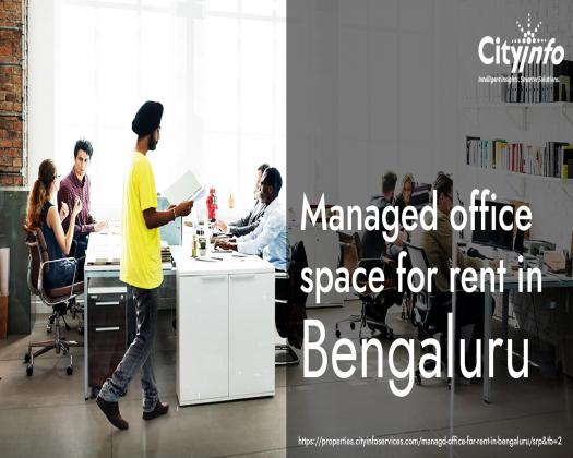 Managed office space for Rent in Bangalore | Properties Cityinfo Services