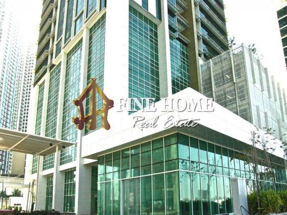Own High floor 1BR Apt with stunning sea view
