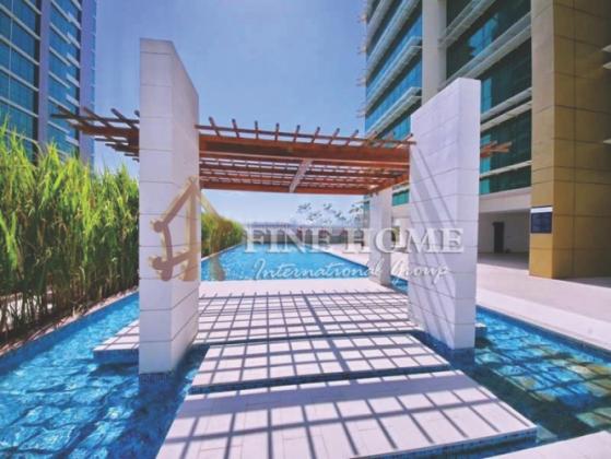 Sea View 3BR. Apartment With Big Balcony in Al Reem Islan