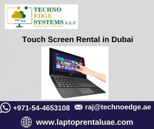 Secure your Business data with Touch Screen Rental in Dubai