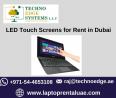 Get LED Touch Screens for Rent in Dubai