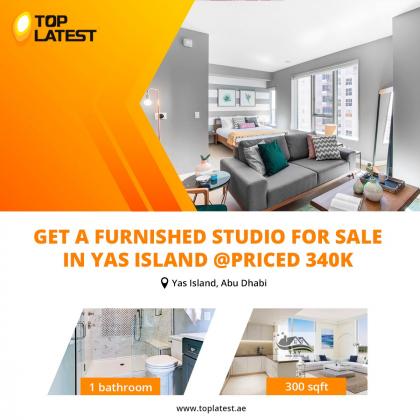 Get a Furnished Studio For Sale in Yas Island