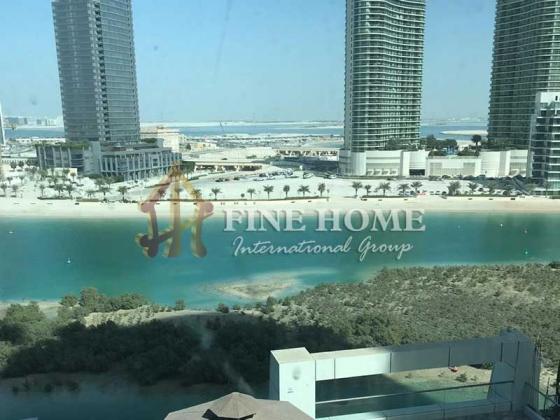 Largest Studio Apartment with Sea & Pool View in AL REEM ISLAND