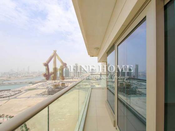 NICE SEA VIEW ! 3 BR. + MAID ROOM / Balcony in Al Reem