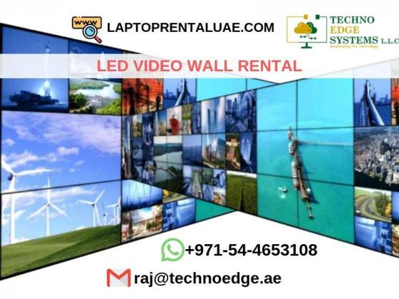 To Attract Customers in Dubai Get Video Wall Rentals