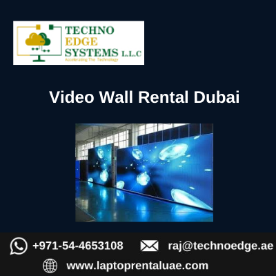 Why Should you Rent a Video Wall from us in Dubai?