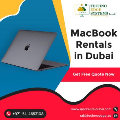 Latest Version MacBook Rental in Dubai