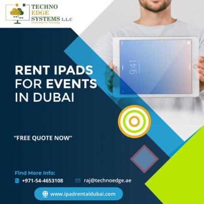 Rent Latest iPads in Dubai at Affordable Cost