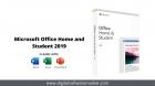 Microsoft office home and student 2019  | Digital Software Market
