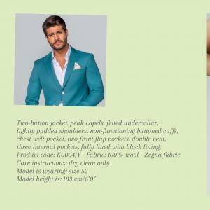 Two button suit in UAE | Custom made suit in Saudi Arabia