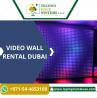 Check Out The Awesomeness Through Video Wall Rental Dubai