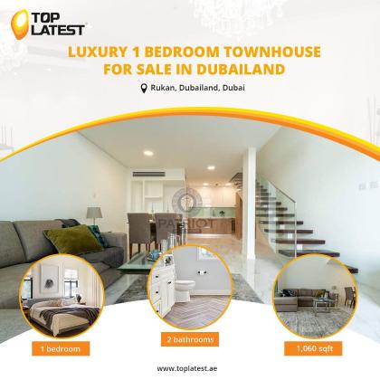 Luxury 1 Bedroom Townhouse for Sale in Dubailand