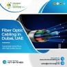 How does a fiber optic cable get damaged?