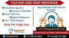 USA VOiP and DID number by kingasterisk Technologies