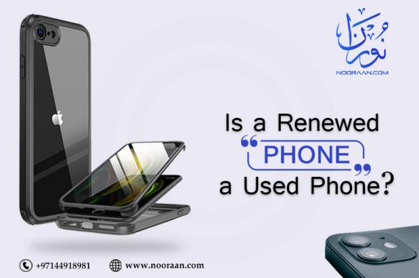 Is a renewed phone a used phone?