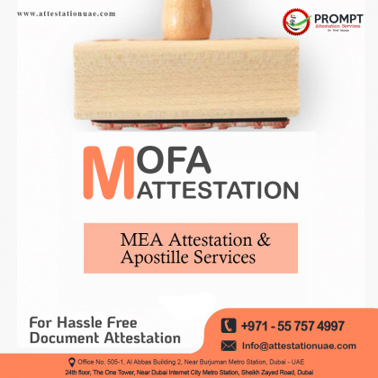 MOFA Attestation Services
