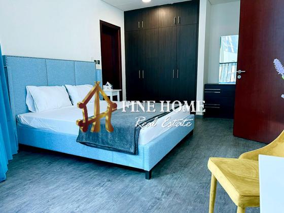Own Your Stylish 2BR+M Furnished On Mangrove