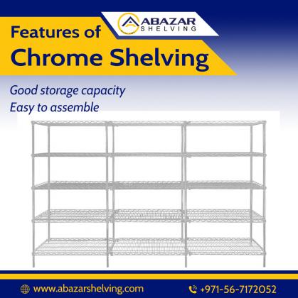 We Manufacture, Supply And Distribute Chrome Racks In UAE