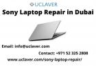 Sony laptop repair in Dubai