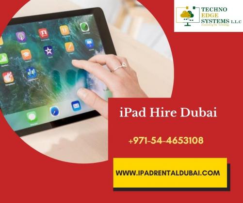 Flexible iPad Hire Services in Dubai