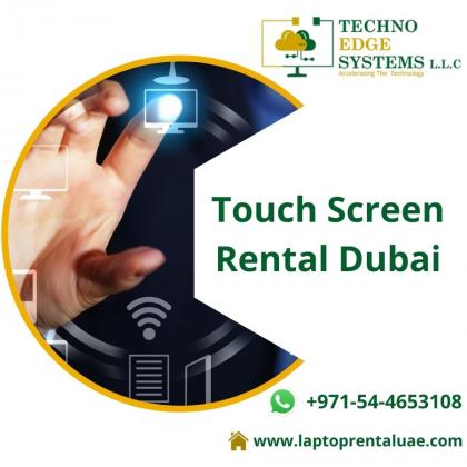 Accessible LED Touch Screens For Rent in Dubai