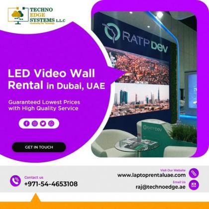 How Can Video Wall Rentals Dubai Boost Your Business?