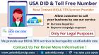 USA DID and Toll Free Number Services
