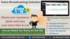 Voice Broadcasting Software Solution