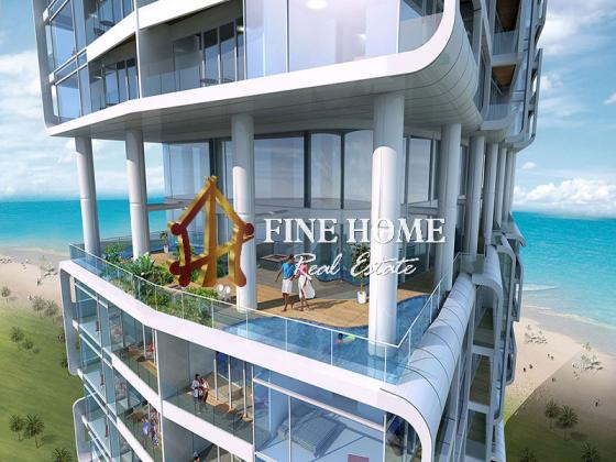 2MBR Apartment + Balcony | Full Sea View
