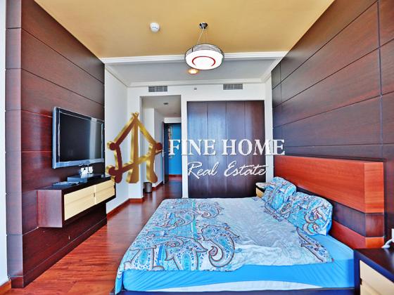 High Floor Fully Furnished Apartment 2+Maid