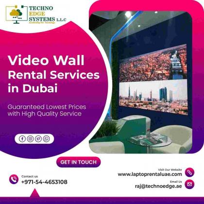 How can Video Walls Rental Dubai give a Boost to your Business?