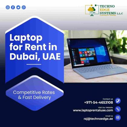 How to Take Laptop For Hire in Dubai For Business Events?